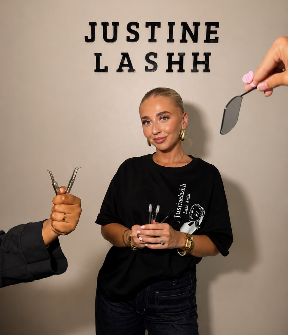 Extensions de cils Justine Lashh